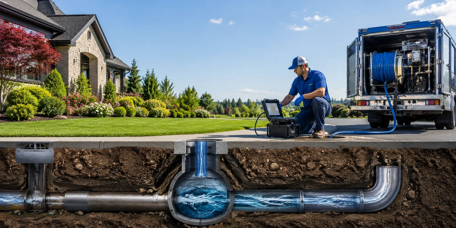 Drainage restoration information for Luxor, PA